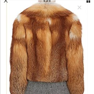 A.L.C. Lex Fox-Fur Coat